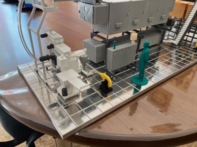 Макет макаронной линии для агропромышленной выставки